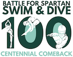 Battle for Spartan Swim and Dive Logo
